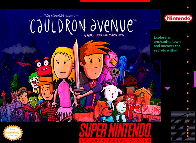 Cauldron Avenue box art - click to play